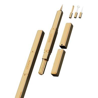 Тиклер LOCKINK 5-head Flirting Tickler - Golden SX0838 фото