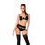 Комплект белья Passion Exclusive TONYA SET XXL/XXXL, black, трусики, лиф, пояс для чулок