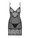 Пеньюар Obsessive Alluria chemise & thong L/XL