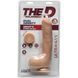 Фалоімітатор Doc Johnson The D Uncut D 9 Inch With Balls ULTRASKYN діаметр 4,5 см SO3499 фото 2