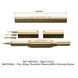 Тиклер LOCKINK 5-head Flirting Tickler - Golden SX0838 фото 8