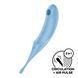 Кліторальний стимулятор Satisfyer Twirling Pro Blue SO7801 фото 1