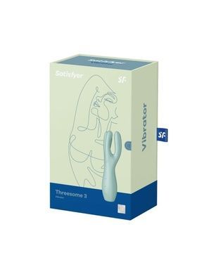 Кліторальний вібратор Satisfyer Threesome 3 Mint SO6102 фото
