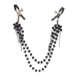 Затискач для сосків Art of Sex - Sexy Jewelry Black SO5864 фото