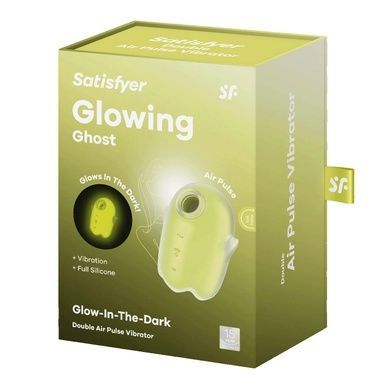 Вакуумний стимулятор Satisfyer Glowing Ghost Yellow SX0543 фото