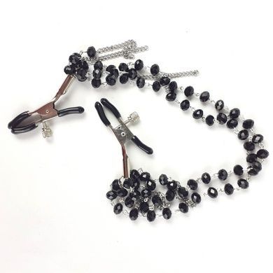 Зажим для сосков Art of Sex - Sexy Jewelry Black SO5864 фото