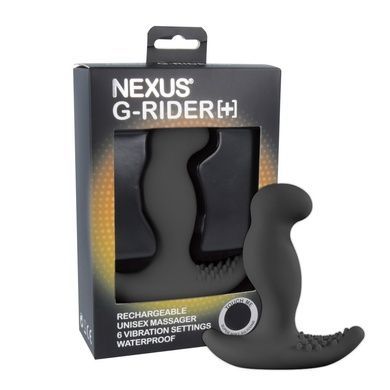 Массажер простаты с вибрацией Nexus G-Rider Plus Black GR001 фото