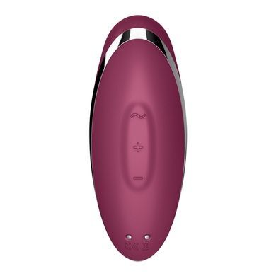 Вібростимулятор-пульсатор Satisfyer Tap & Climax 2 Red SX2185 фото