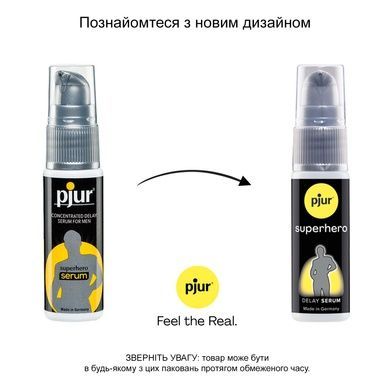 Пролонгувальний гель pjur Superhero Serum 20 мл PJ12090 фото