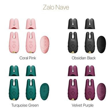 Смарт-вібратор для грудей Zalo Nave Coral Pink SO7491 фото
