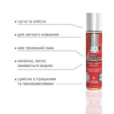 Змазка для орального сексу JO H2O Кавун 30мл SO1470 фото
