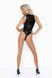 Боди Noir Handmade F294 Powerwetlook bodysuit with front zipper - XL