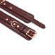Шкіряні поножі Liebe Seele Wine Red Ankle Cuffs SO9453 фото 6