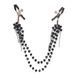 Зажим для сосков Art of Sex - Sexy Jewelry Black SO5864 фото 1