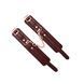 Шкіряні поножі Liebe Seele Wine Red Ankle Cuffs SO9453 фото 8
