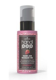 Оральный гель Sensuva Handipop Клубника 59 мл SO9821 фото