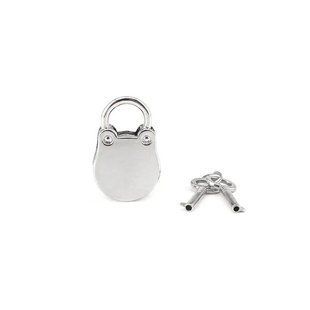 Замочок Liebe Seele Frog Shape Padlock Silver (2 шт) SX1681 фото