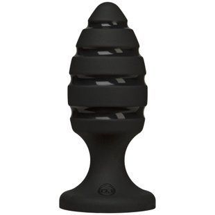 Анальный плаг Doc Johnson Platinum Premium Silicone The Blast Black SO4922 фото