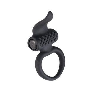 Эрекционное виброкольцо Adrien Lastic Lingus Black AD30649 фото