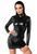 Сукня Noir Handmade F330 Powerwetlook mini dress - L