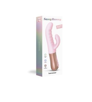 Пульсатор-кролик Love To Love SASSY BUNNY BABY PINK SO6239 фото