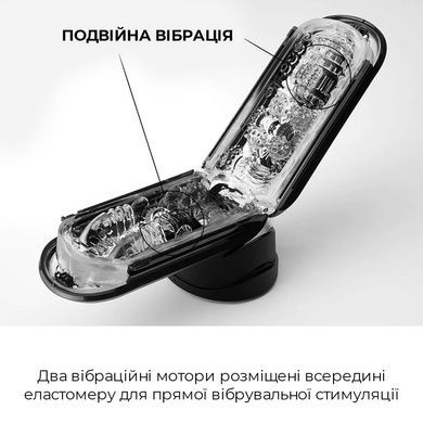 Мастурбатор Tenga Flip Zero Electronic Vibration Black SO2445 фото