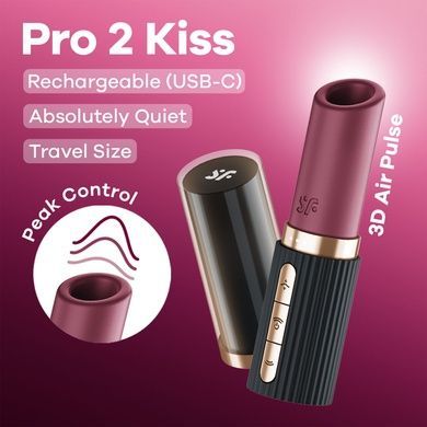 Вакуумный стимулятор Satisfyer Pro 2 Kiss SX2166 фото