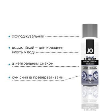 Смазка на силиконовой основе JO PREMIUM COOLING 60 мл SO1793 фото