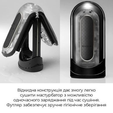 Мастурбатор Tenga Flip Zero Electronic Vibration Black SO2445 фото