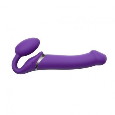 Безременной страпон с вибрацией Strap-On-Me Violet L SO3826 фото