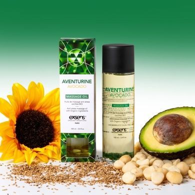 Масажна олія EXSENS Aventurine Avocado 100мл SO2377 фото