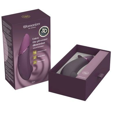Вакуумный клиторальный стимулятор Womanizer Next Dark Purple SX2303 фото