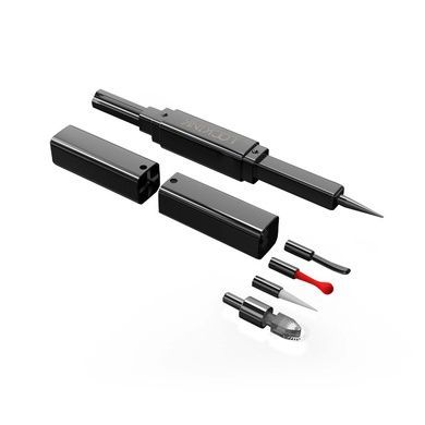 Тиклер LOCKINK 5-head Flirting Tickler - Grey SX0839 фото