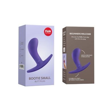 Анальная пробка Fun Factory BOOTIE S фиолетовая SX1002 фото