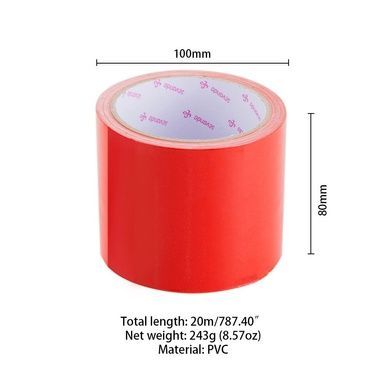 Лента для бондажа LOCKINK SEVANDA Red Tape 16 м SX0889 фото