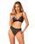 Комплект білизни Obsessive Natilya 2-pcs set M/L, black, бюстгальтер, трусики