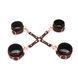 Кожаная крестовина Liebe Seele Wine Red Hogtie SO9459 фото 2