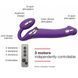 Безременной страпон с вибрацией Strap-On-Me Violet L SO3826 фото 2