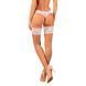 Чулки Obsessive Heavenlly stockings XL/2XL, широкая резинка