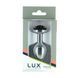 Анальная пробка Lux Active Rose Anal Plug Black + виброшар. SO5572 фото 5