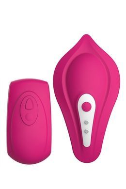 Вибратор Liebe Panty Vibe Recargable Cerise с нагревом SX1594 фото