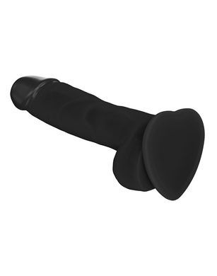 Фаллоимитатор Strap-On-Me SOFT REALISTIC DILDO Black L SO4523 фото