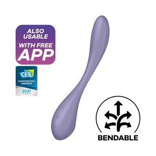 Смарт-вібратор Satisfyer G-Spot Flex 5+ Lilac SO7803 фото