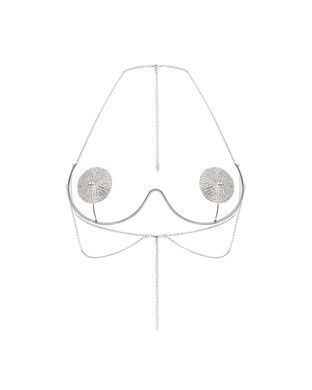 Украшение на грудь Obsessive Kisselie jewelry bra