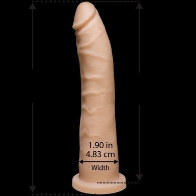 Фалоімітатор Doc Johnson Platinum TRUSKYN The Tru Ride Slim 9 Inch SO1972 фото