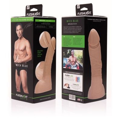 Фаллоимитатор Fleshlight Guys: Mick Blue Dildo по слепку пениса SO5517 фото