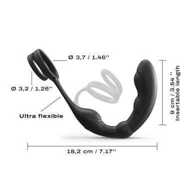 Масажер простати Dorcel P-Ring з ерекційним кільцем SO6240 фото