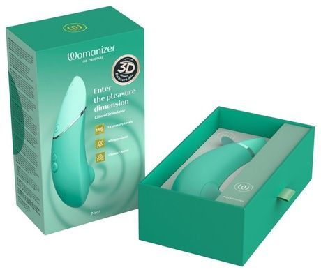 Вакуумный клиторальный стимулятор Womanizer Next Sage SX2140 фото