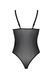 Боді Passion KERRIA BODY black, XXL/XXXL, з високими вирізами та верхом балконет