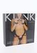 Комплект атласных ремней для бондажа Leg Avenue Satin elastic harness Set, One size, Black